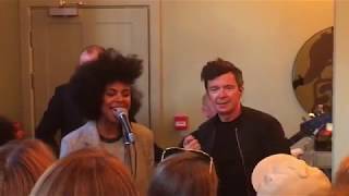 Part 1  Rick Astley live show for Mikkeller pub opening in Shoreditch London Friday 19th nov 18 [upl. by David298]