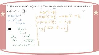 Grade 12 Math Ch 7  Section D  67 From Math Journal [upl. by Rubenstein]