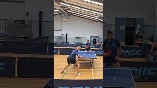 Nice Forehand 🤯🏓 tabletennis pingpong karoltabletennis backhand forehand [upl. by Ahsart726]