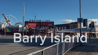 BARRY ISLAND Wales WALKING TOUR [upl. by Smailliw]