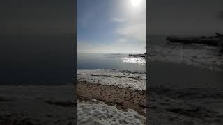 Rockhounding at Singing Bridge Tawas MI [upl. by Mikaela]