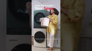 LG Objet WashTower™  Create A Space for Clothing Care [upl. by Adnuhsat]