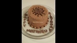 Petit Layer Cake chocolat pralin [upl. by Harbour660]