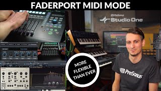 All about the NEW Faderport MIDI Mode Faderport 8 amp 16 [upl. by Husein625]