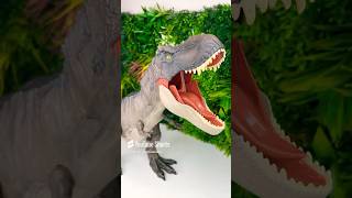 T Rex Vs Indoraptor Dinosaur Toy Battle Reupload [upl. by Aihsiym]