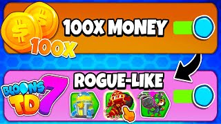 RogueLike Mod vs 100x money BTD 6 [upl. by Novar]