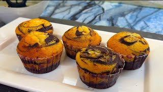 Easy baking recipes  Best cupcake recipe  marble cupcakes recipe easy [upl. by Jelsma]