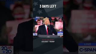 3 Days Left Trump lies about election [upl. by Adnohrahs]