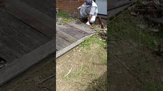 Remove Deck Boards [upl. by Nylrebma]