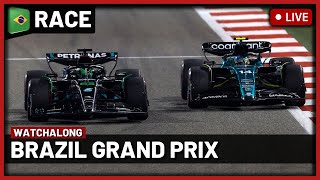 F1 Live  Brazil GP Race Watchalong  Live timings  Commentary [upl. by Nosa456]