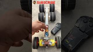 Diy powerfull home made hunter toys gadiremote control hunter toys gadi banane ka tarika [upl. by Eseret]