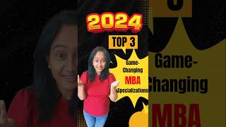 Top 3 trending MBA specialization in 2024🚀 you cant miss Game changerwatch now [upl. by Rehtul]