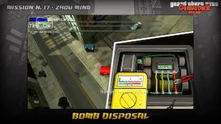 GTA Chinatown Wars  Walkthrough  Mission 17  Bomb Disposal [upl. by Elohcan]