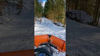 Reifentest Husqvarna Rider P524 auf Eis und Schnee husqvarna husqvarnarider [upl. by Adiol]