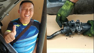 Service amp cleaning EGR valve  MITSUBISHI TRITON 25 4D56U [upl. by Randee]