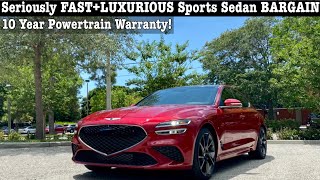 2022 Genesis G70 33T TEST DRIVEFULL REVIEW [upl. by Marcy851]