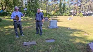 Visiting the graves of Betty and Barney Hill at Greenwood Cemetery in Kingston NH [upl. by Monetta686]