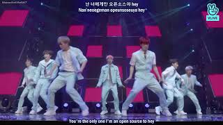 ONF  Fly Me To The Moon ONF Comeback Showcase 180607 Hangul Romanization Eng Sub [upl. by Ellord933]