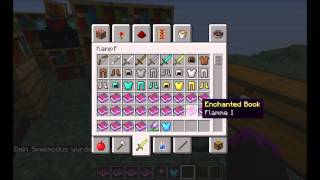 Minecraft Tutorial Zauberbücher [upl. by Suraved303]