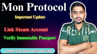 Mon Protocol Airdrop  Link Steam Account  Verify Immutable Passport [upl. by Anavlys787]