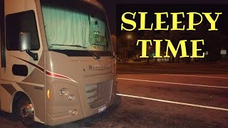 Sleeping At A Rest Area Rv Full Time [upl. by Hyman933]