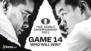 Ding vs Nepomniachtchi  FIDE World Championship  Game 14 ft Caruana Sachdev amp Hess [upl. by Taran]