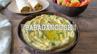 BABAGANOUSH RICETTA VELOCE  RICETTE CON MELANZANE [upl. by Aliled]