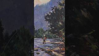 Sam Paonessa – Fly Fishing Rivière SainteMarguerite  Rookleys Canadian Art [upl. by Latt]