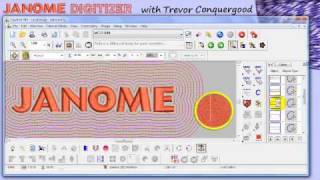 Janome Digitizer new in V3 part 1 [upl. by Eelrebma]