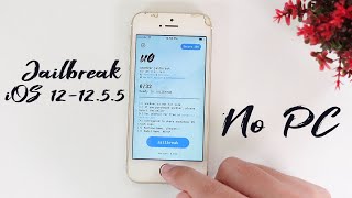 How to Install amp Jailbreak iOS 121255 No Computer in 2022 [upl. by Ontine]