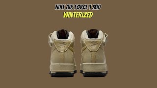 Nike Air Force 1 Mid Winterized [upl. by Enileme]