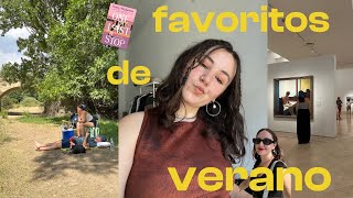 favs de verano skincare planes libros música series etc 🐚 [upl. by Maje]