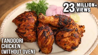 Tandoori Chicken without oven  How To Make Chicken Tandoori  Chicken Recipe By Varun Inamdar [upl. by Mahseh881]