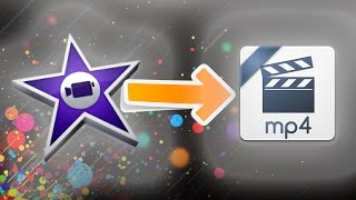 How To Export In Mp4 From iMovie [upl. by Ark56]