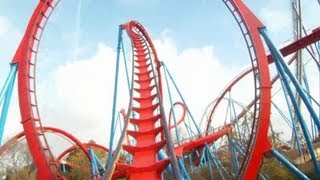 Dragon Khan onride HD POV PortAventura [upl. by Lamee]