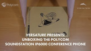 Unboxing the Polycom Soundstation IP6000 Conference Phone [upl. by Airolg]