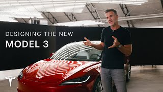 The New Tesla Model 3  Design Walkthrough [upl. by Atrice403]