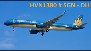 Vietnam Airlines A321  HVN1380  SGN  DLI vatsim [upl. by Joshuah]