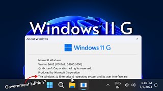 Windows 11 Government Edition Is Good BUT [upl. by Hank]