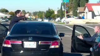 Extreme Road Rage Caught on Camera [upl. by Eriuqs]