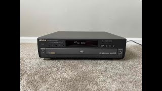 Hitachi DVC605 5 DVD Compact Disc CD Player Changer [upl. by Elades]