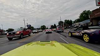 A Drive down State Street State Street Car Cruise Fremont Ohio [upl. by Mitzi]