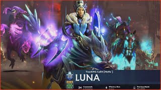 MY LUNA IS HISTORY  Episode 02  My Magic Never Disappoints  DOTA GamePlay [upl. by Oam142]