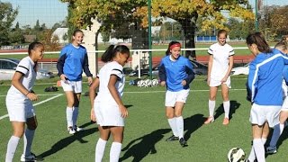 Les débuts du Pôle France Féminin de football à lINSEP [upl. by Abramson]