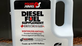 Diesel Fuel Supplement WinterizerAntigel [upl. by Corkhill414]