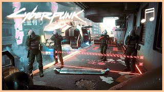 CYBERPUNK 2077 The Rescue  Scavengers Combat Mix  Мусорщики  Gamerip Soundtrack [upl. by Adnyc360]