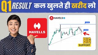 Havells Q1 Results 2025  Havells Share Latest News  Havells Results Today  Havells Results News [upl. by Aiciles]