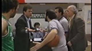 PAO vs Olympiakos 8184 Greek League 1992 [upl. by Kcirddet]