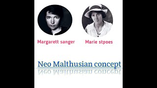 Neo Malthusian concept [upl. by Jecon103]