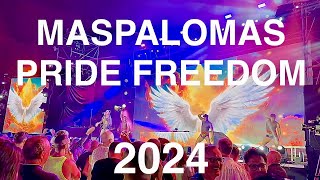 MASPALOMAS PRIDE FREEDOM 2024 [upl. by Malim528]